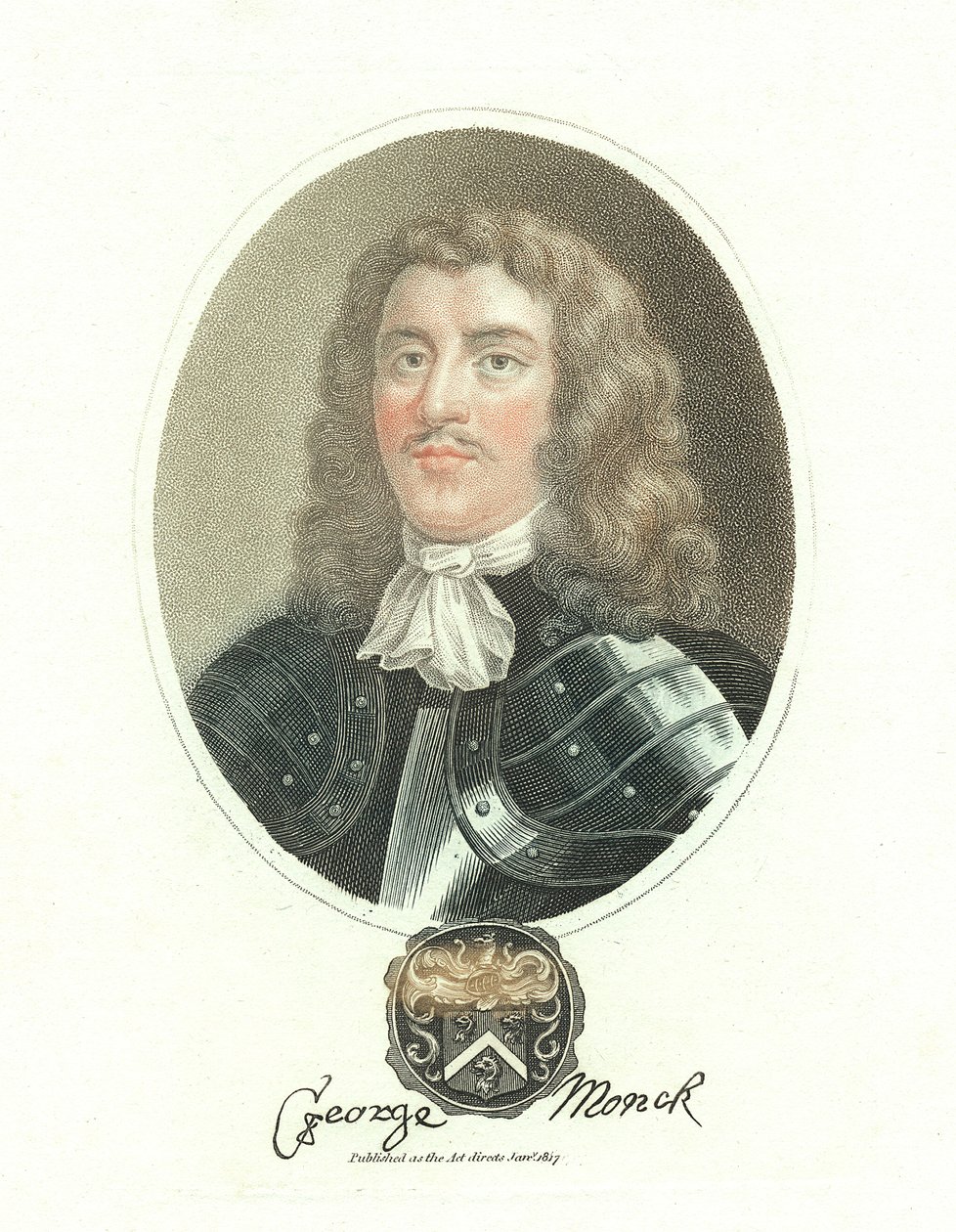 George Monck, 1. Herzog von Albermarle, englischer Soldat des 17. Jahrhunderts, 1817 von Unbekannt