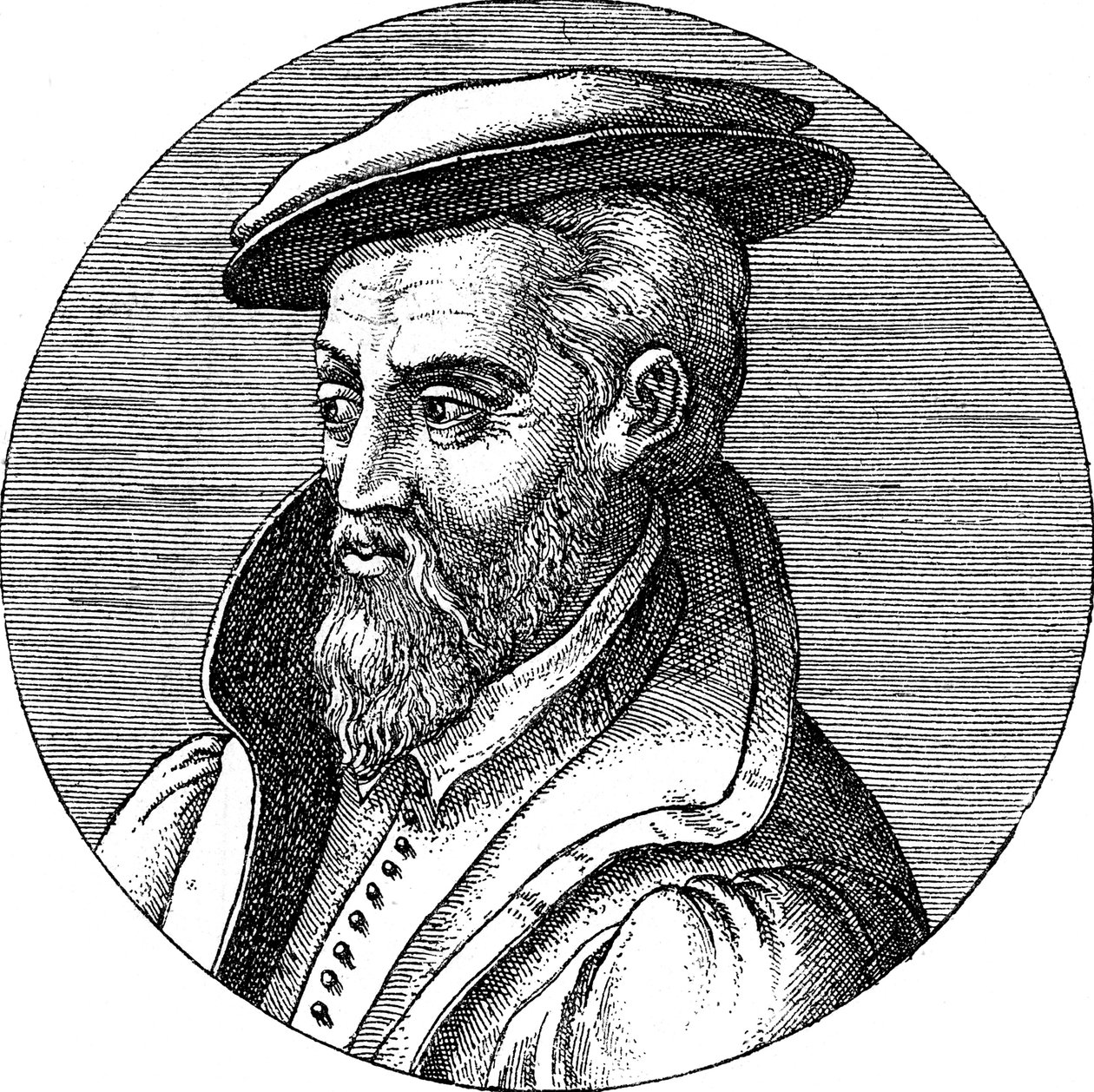 Georgius Agricola 1494-1555, deutscher Arzt, Mineraloge und Metallurg, um 1890 von Unbekannt