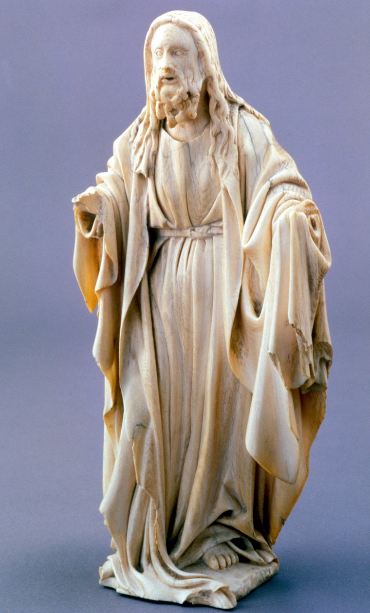 Gott der Vater, anonyme flämische Elfenbein, 1400-1425 von Unbekannt