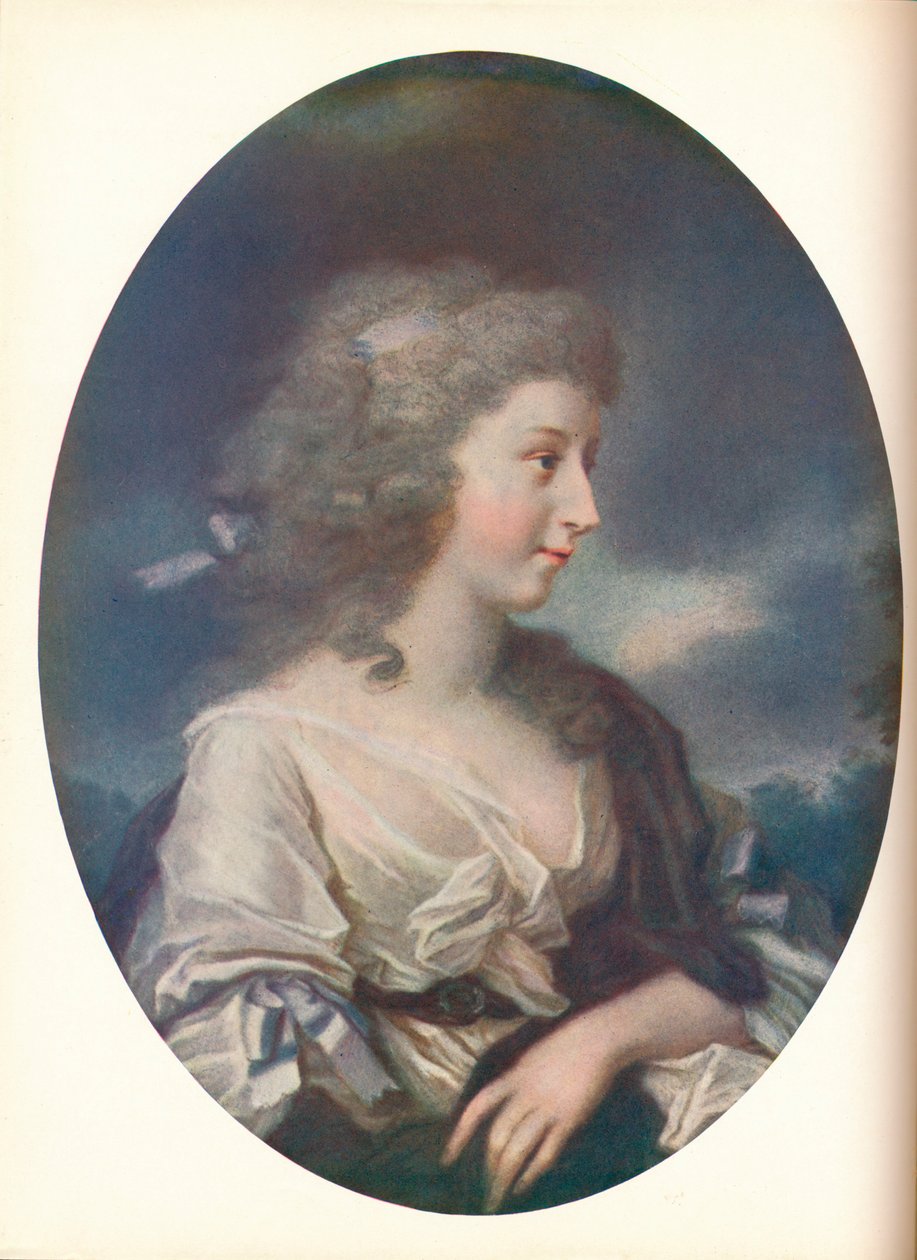Grace Dalrymple Elliott 1758-1823, schottische Gesellschaftsdame und Kurtisane, 1906 von Unbekannt