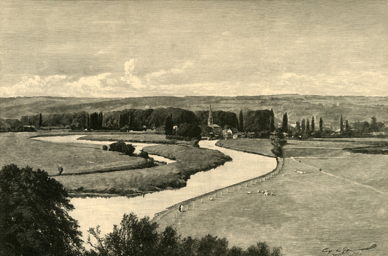 Great Marlow, von Quarry Woods von Unbekannt