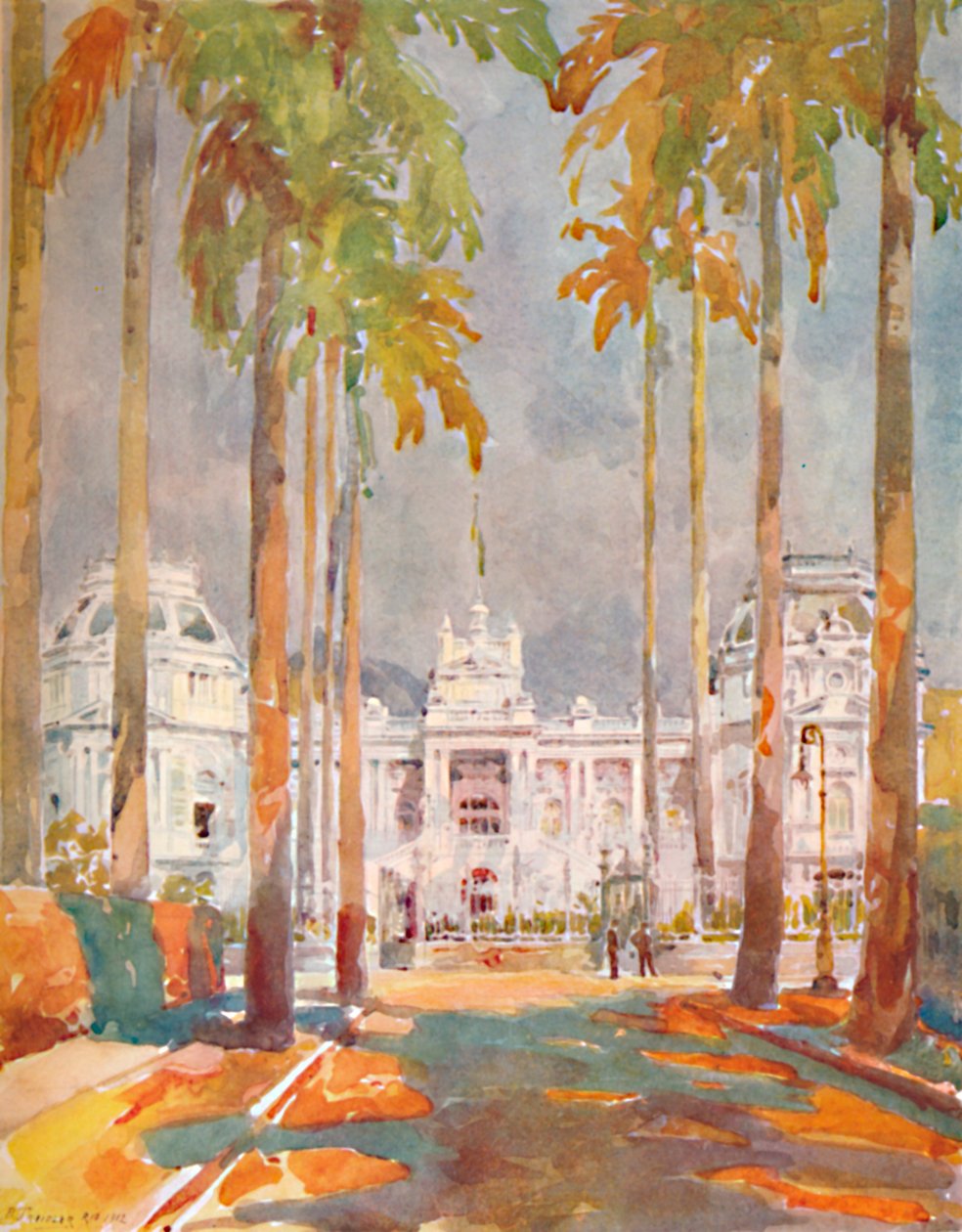 Guanabara-Palast - Residenz von Präsident Marschall Hermes da Fonseca von Unbekannt