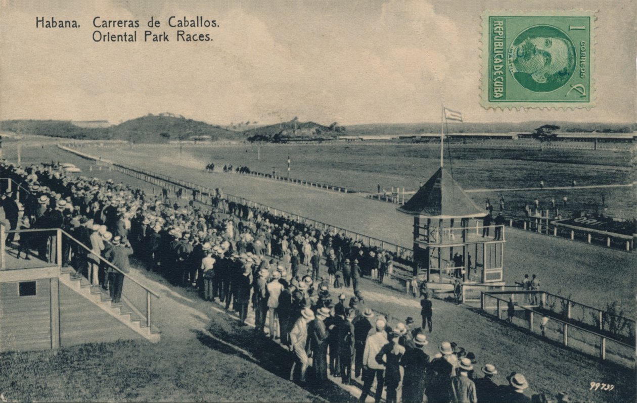 Habana. Oriental Park Rennen, um 1910 von Unbekannt