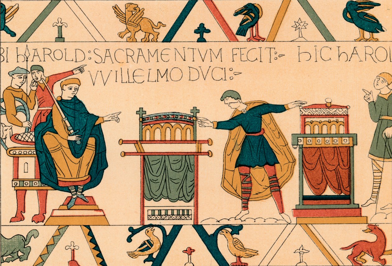 Harolds Treueeid an Wilhelm von der Normandie von Unbekannt