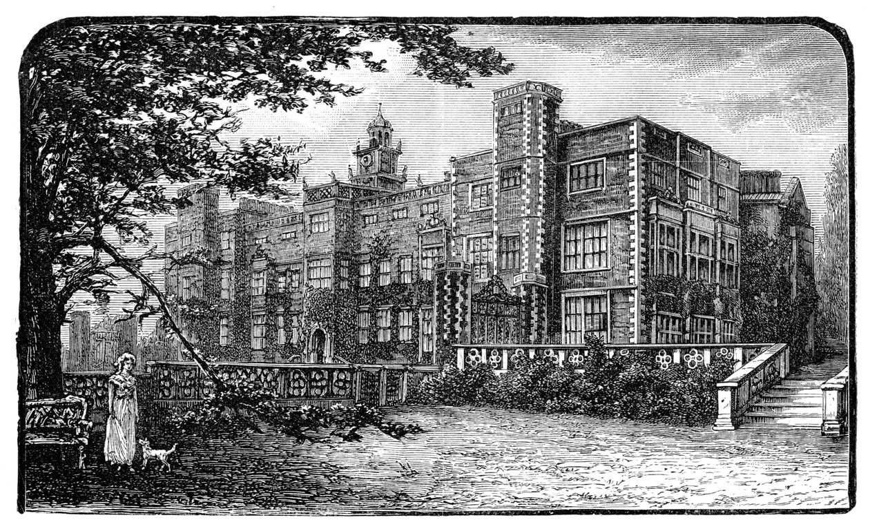 Hatfield House, Herfordshire, 1900 von Unbekannt