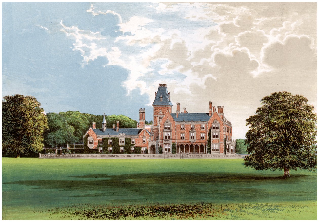 Hemsted Park, nahe Staplehurst, Kent, Heimat von Viscount Cranbrook, ca. 1880 von Unbekannt