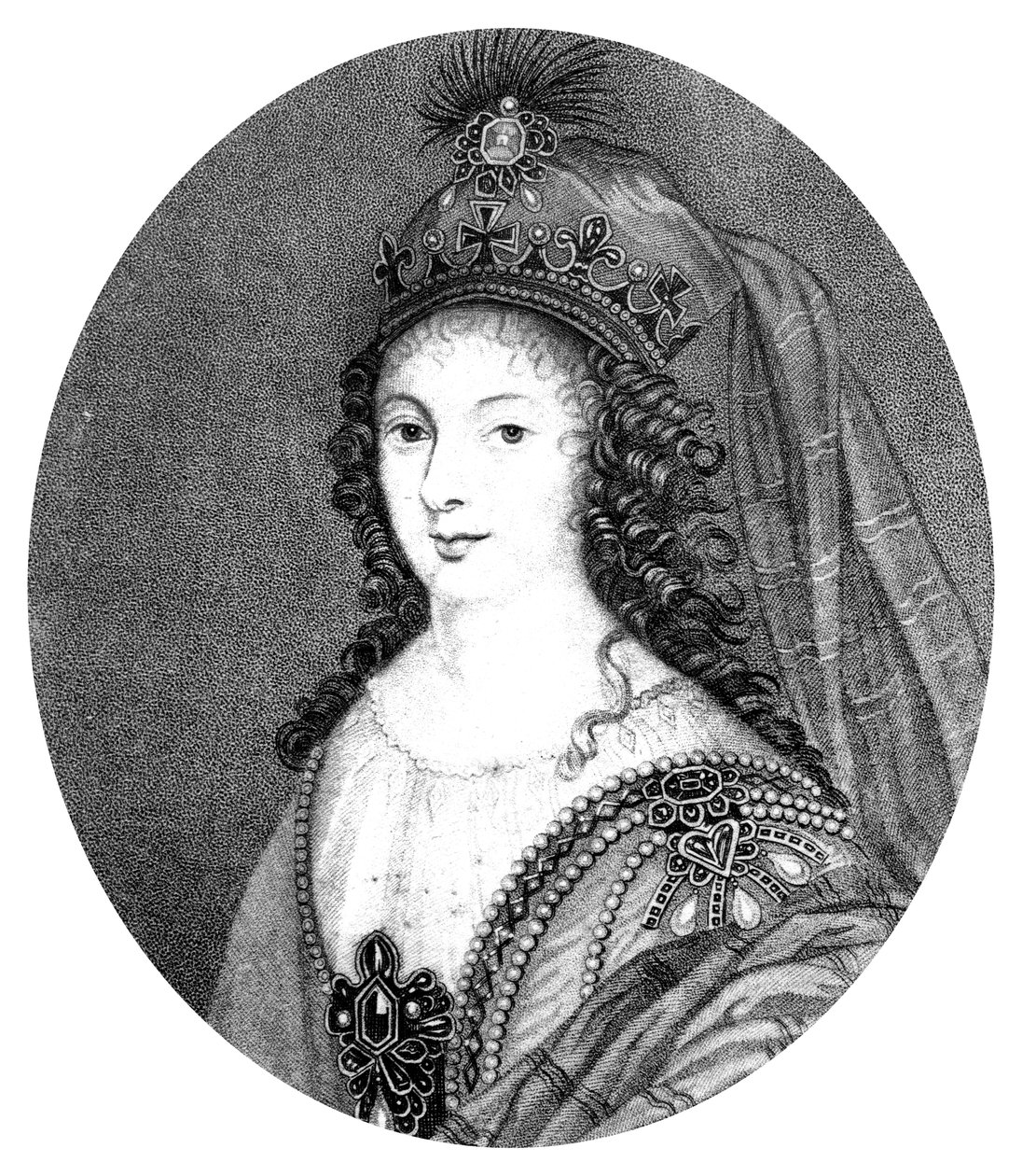Henrietta, Herzogin von Orleans, 1799 von Unbekannt