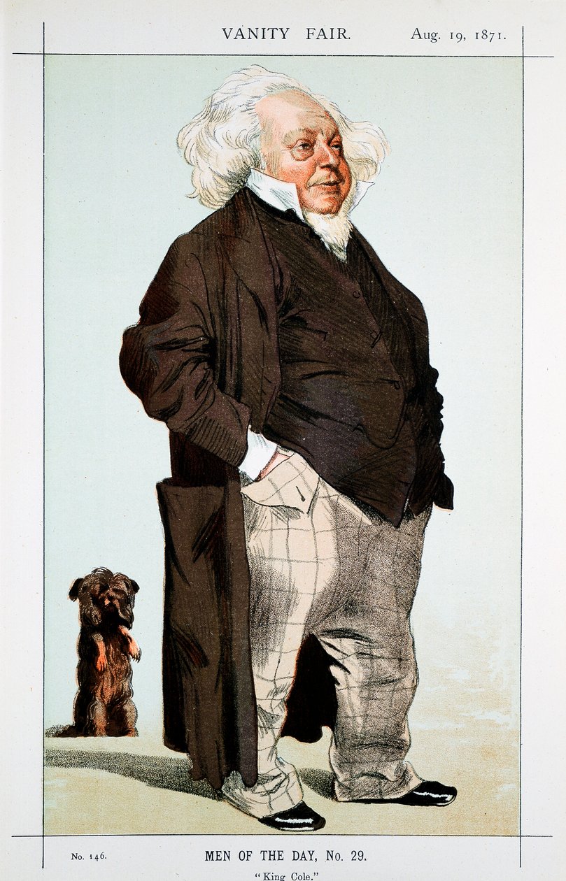 Henry Cole, britischer Designer, Beamter und Schriftsteller, 1871 von Unbekannt