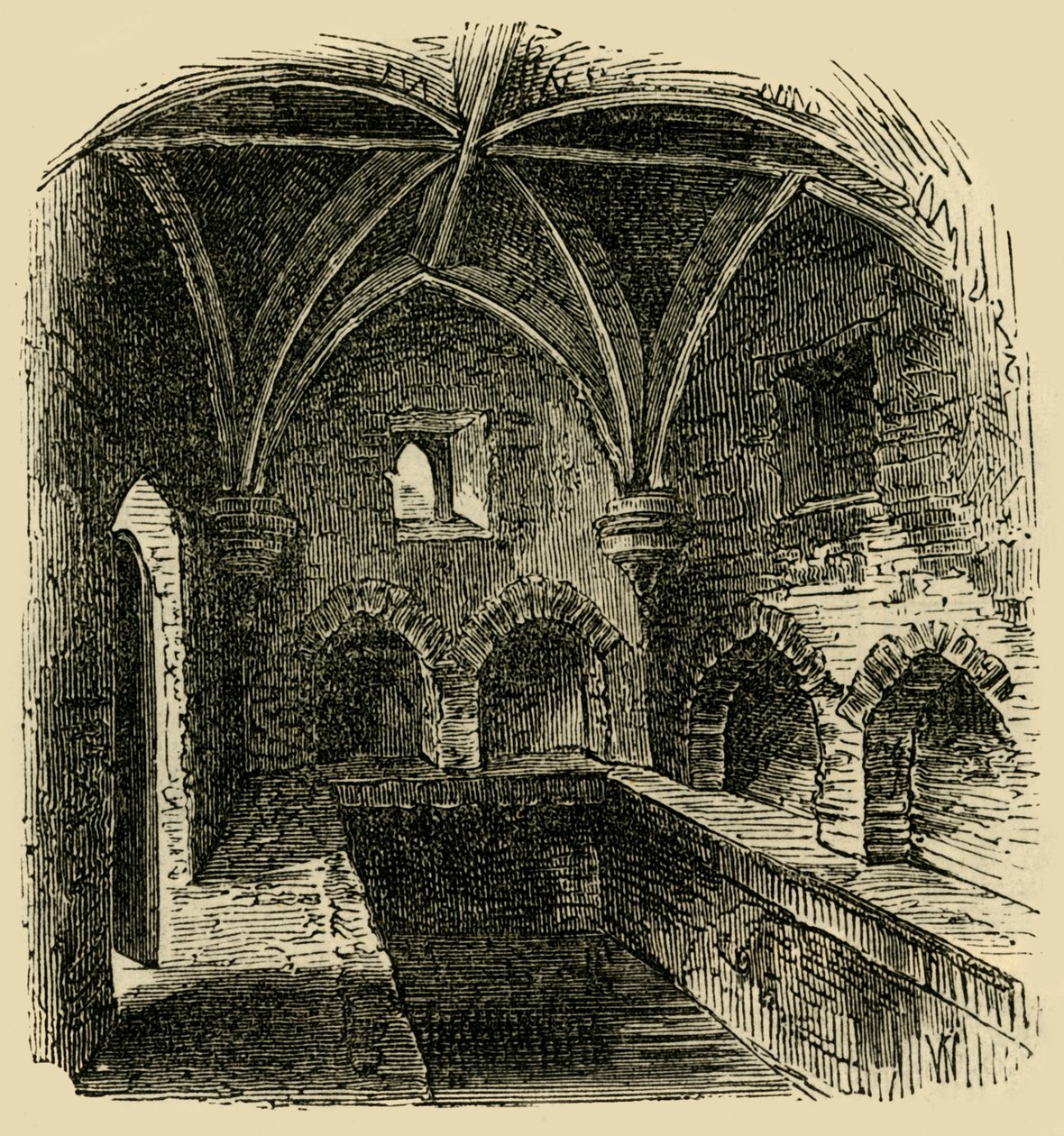 Heinrichs VIII. Wasserleitung, ca. 1876 von Unbekannt