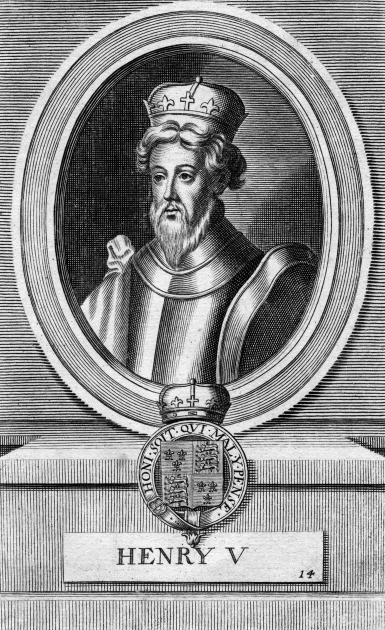 Heinrich V., König von England von Unbekannt