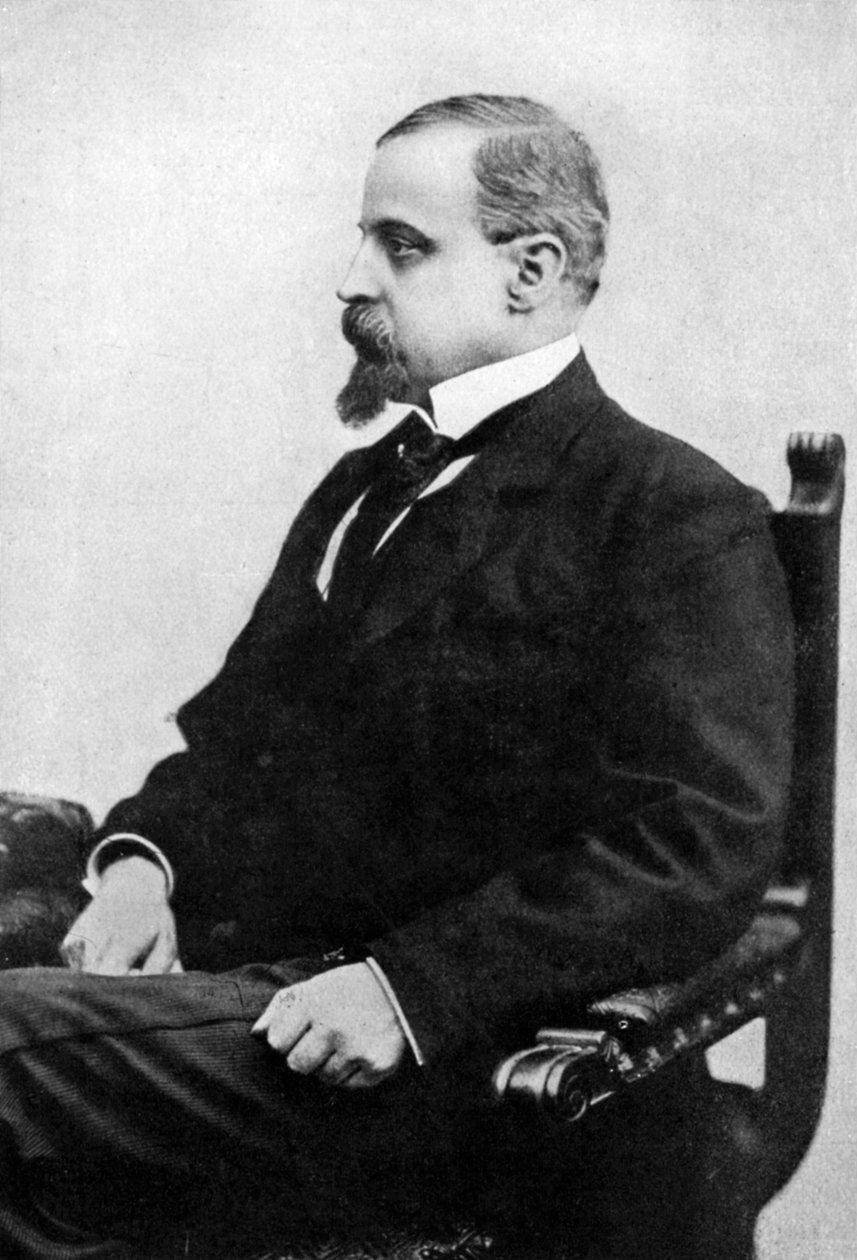 Henryk Sienkiewicz, polnischer Schriftsteller und Publizist, spätes 19. Jahrhundert, ca. 1920 von Unbekannt