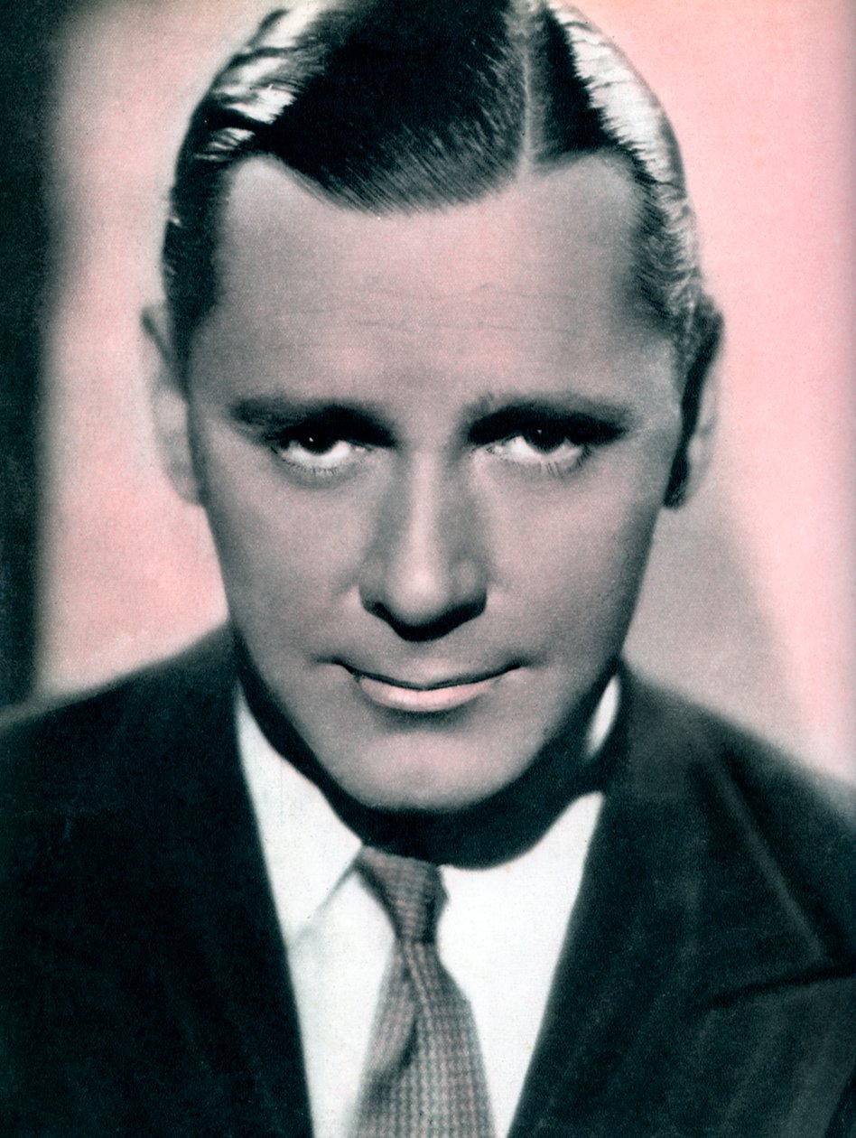 Herbert Marshall, britischer Film- und Theaterschauspieler, 1934-1935 von Unbekannt