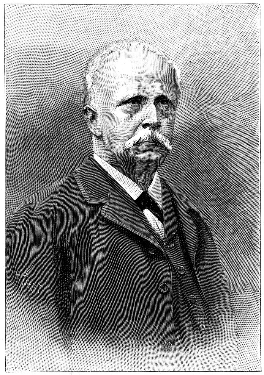 Hermann Ludwig Ferdinand von Helmholtz, deutscher Physiker und Physiologe, 1894 von Unbekannt