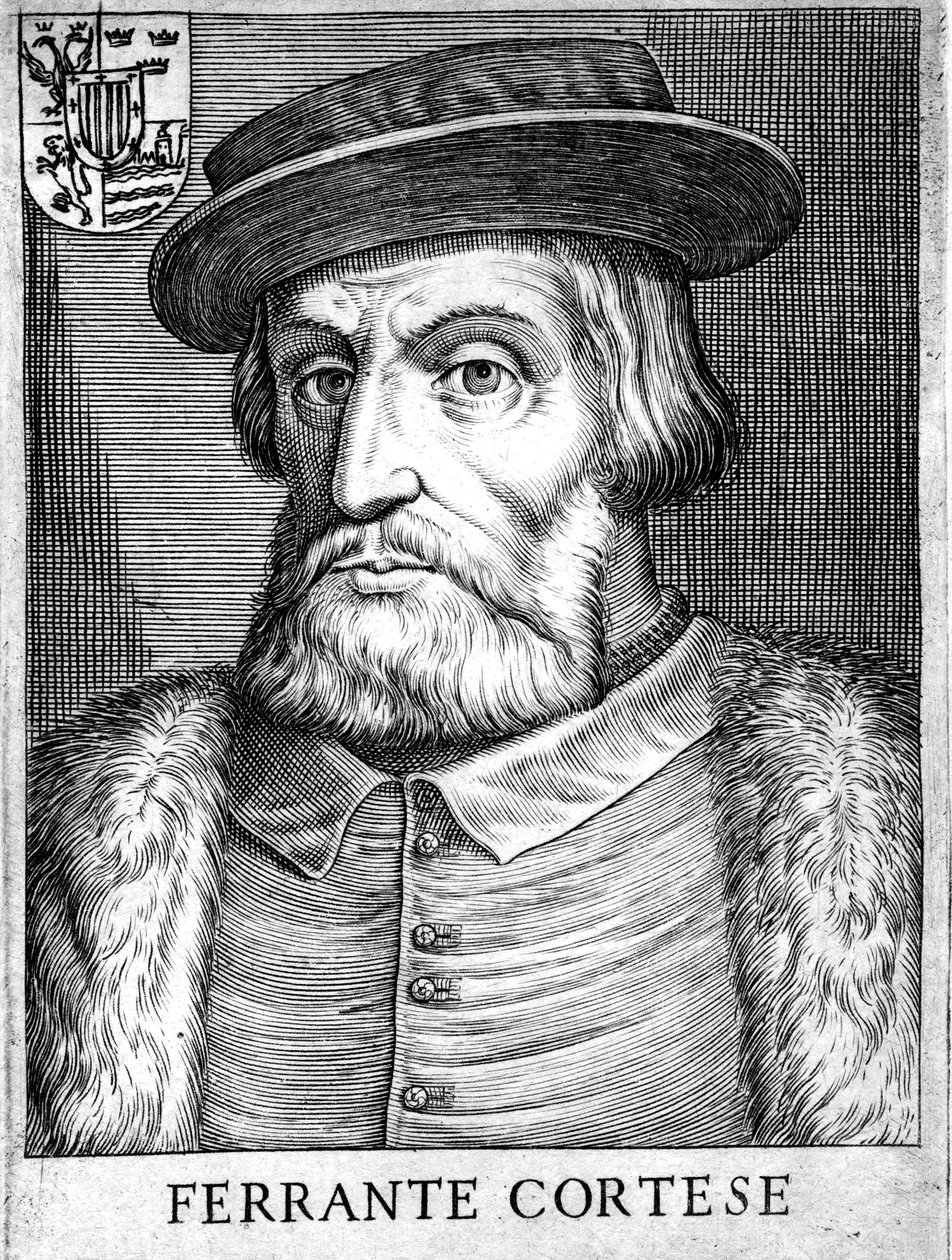 Hernán Cortés, 1485-1547, spanischer Konquistador, der Mexiko eroberte von Unbekannt