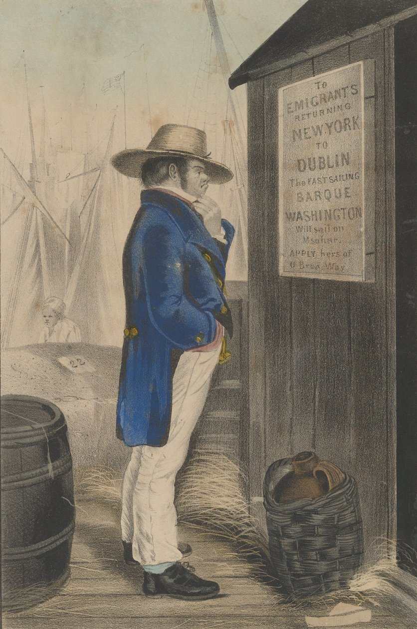 Heimwärts gebunden New York, ca. 1860 von Unbekannt