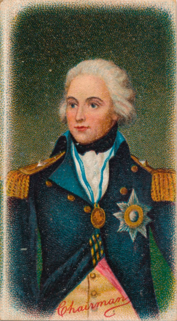 Horatio Nelson 1758-1805, 1. Viscount Nelson, britischer Admiral, 1912 von Unbekannt