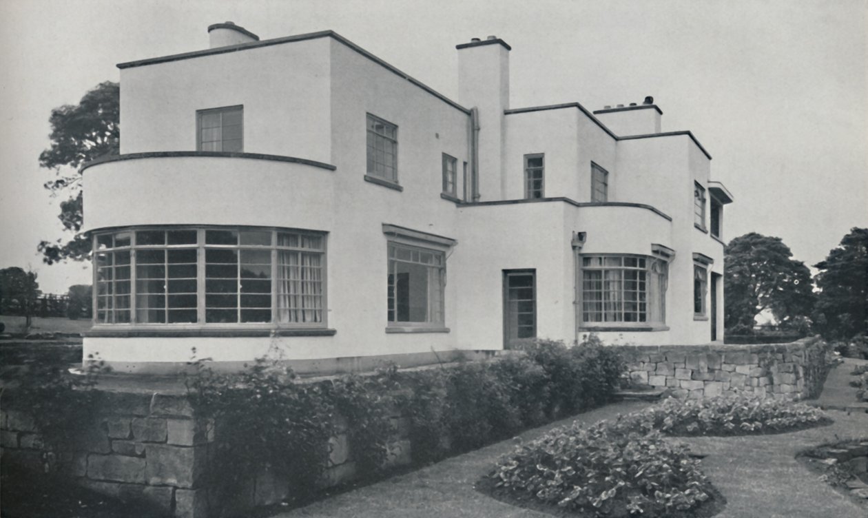 Haus in Burn Bridge von dem verstorbenen John Procter, F.R.I.B.A., 1942 von Unbekannt