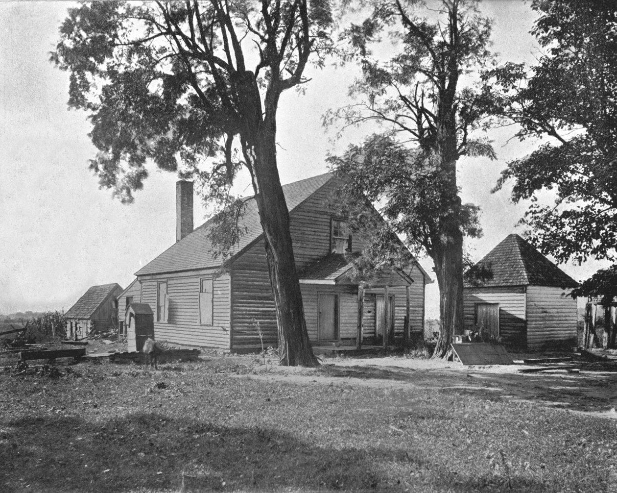 Haus, in dem Stonewall Jackson starb, Richmond, Virginia, USA, um 1900 von Unbekannt