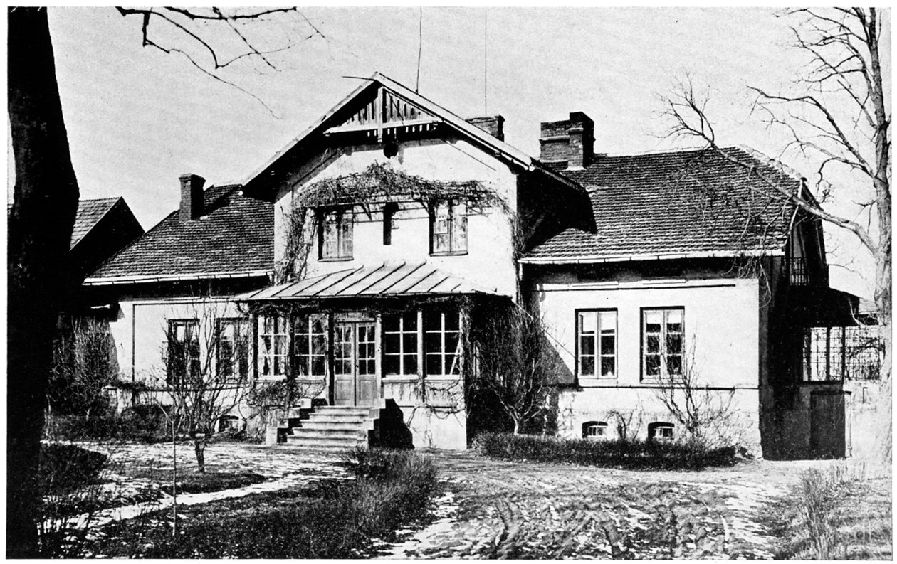 Haus, in dem Marie Curie Gouvernante war, ca. 1887 von Unbekannt