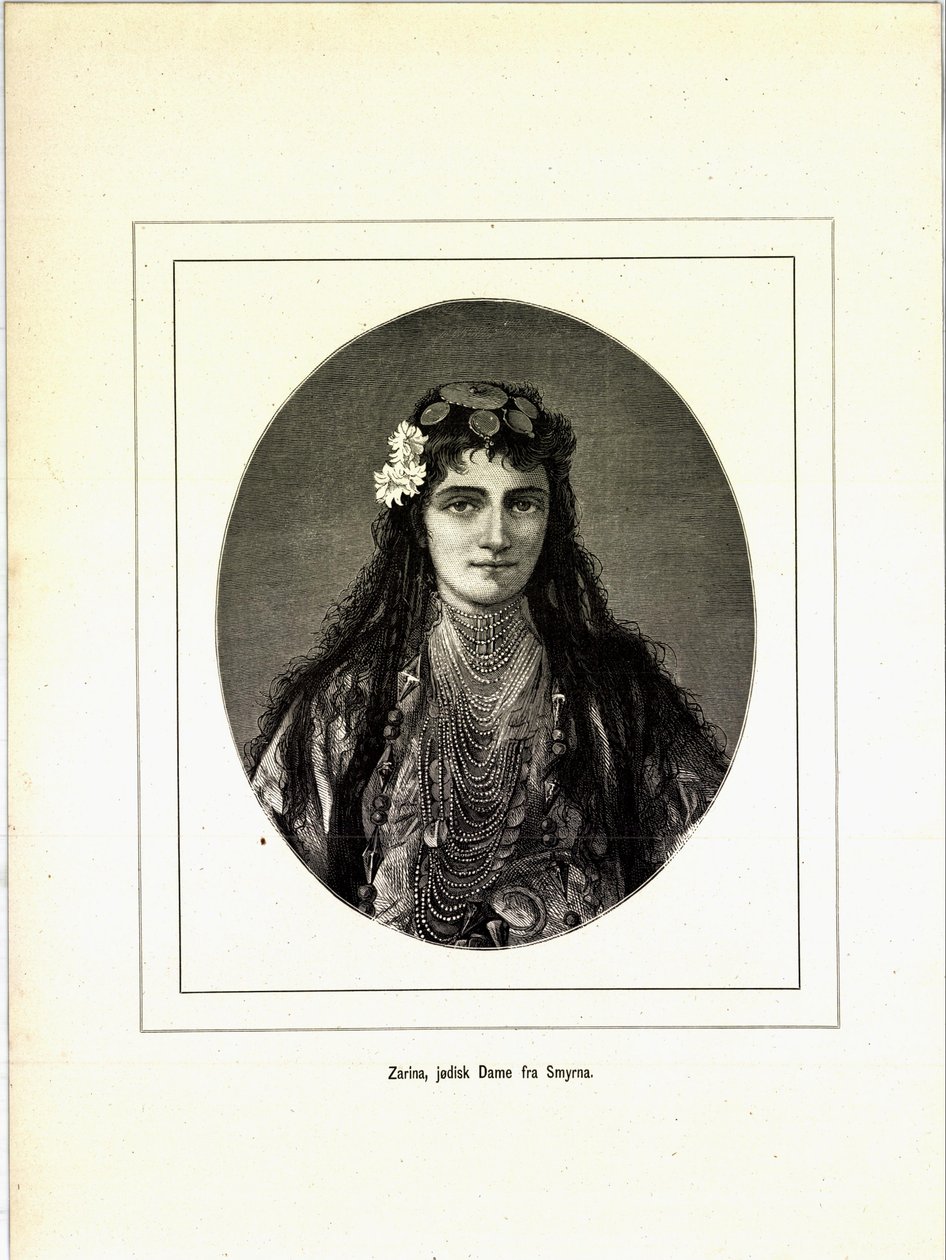 Illustration aus dem Buch Brogede rejsebilleder von Jerichau-Baumann, Elisabeth und veröffentlicht von Forlagsbureauet (Kopenhagen, 1881) von Unbekannt