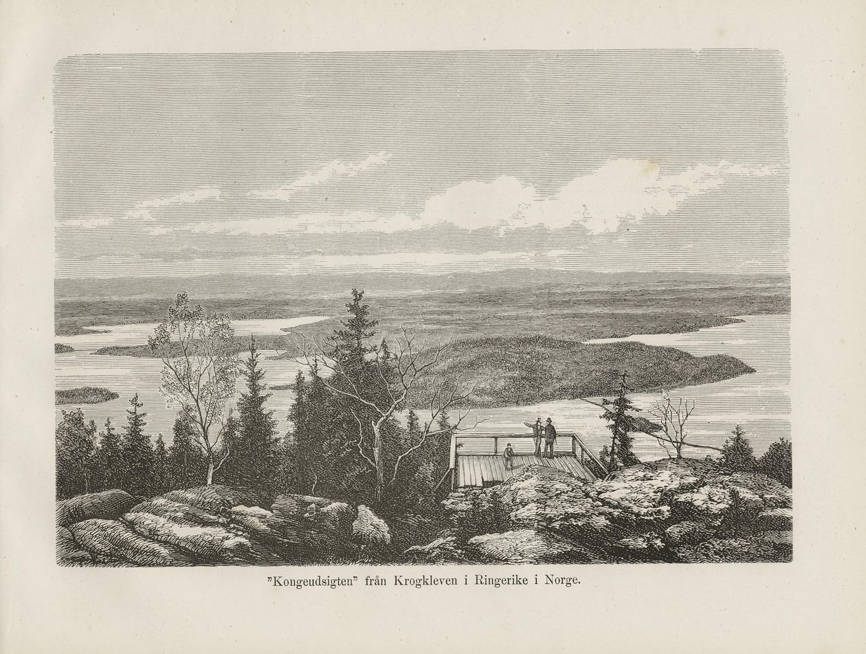 Illustration aus dem Buch Nordiska taflor von unbekanntem Autor und veröffentlicht von Albert Bonnier von Unbekannt
