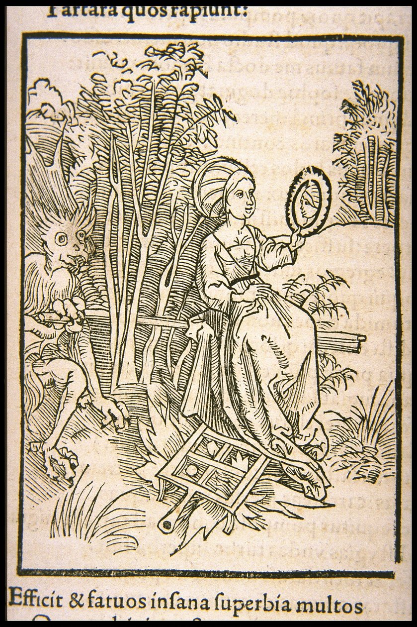 Illustration zum Buch Narrenschiff von Sebastian Brant, 1497 von Unbekannt