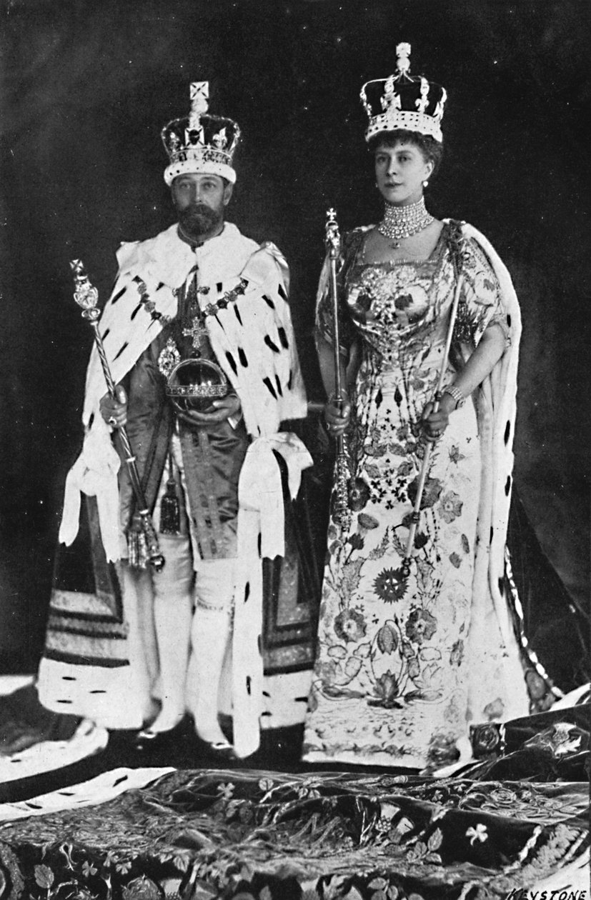 Im Frühjahr 1910 starb König Edward VII., im März 1911 wurde König George V. gekrönt von Unbekannt