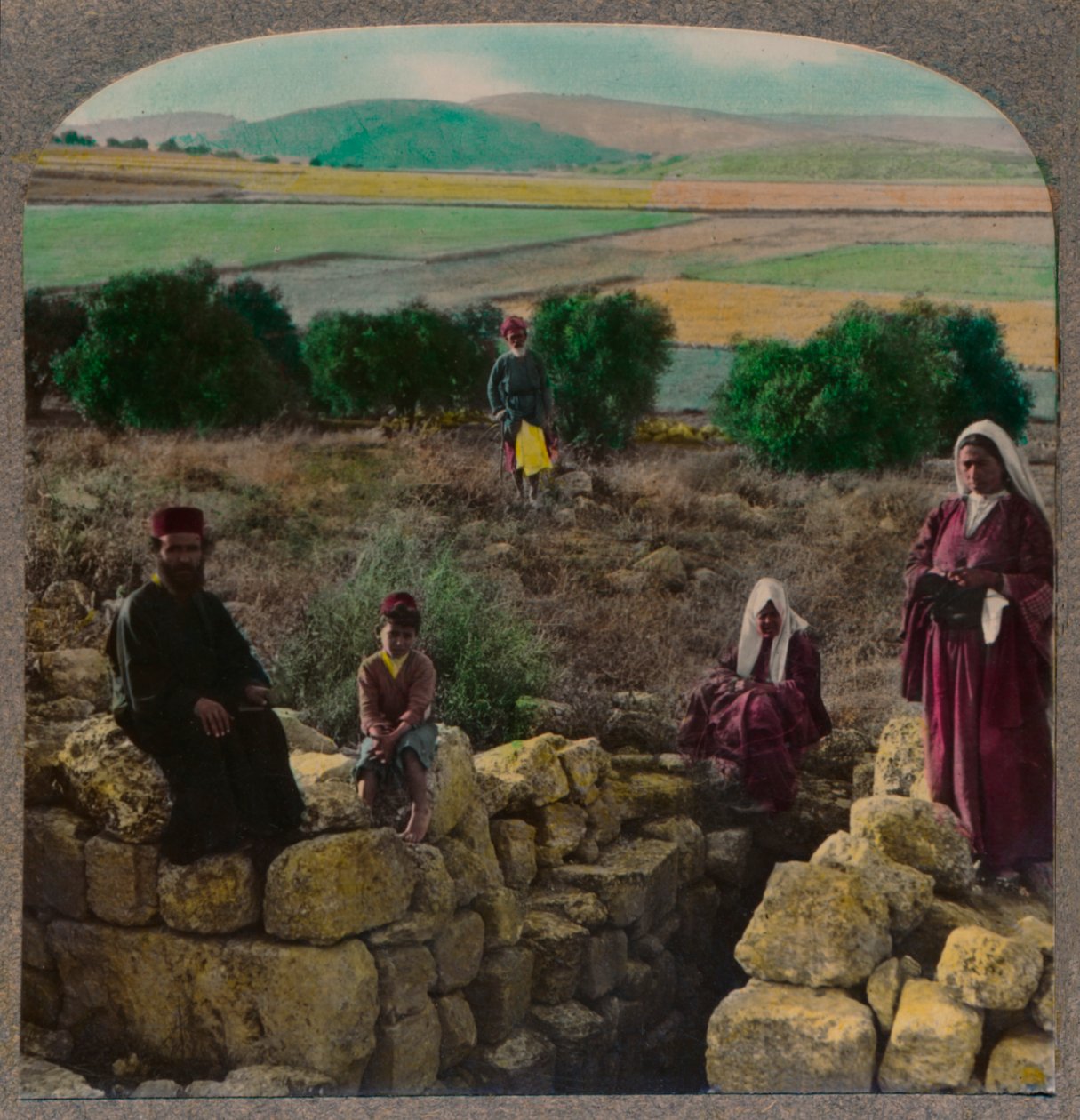 Auf dem Hirtenfeld, Bethlehem, ca. 1900 von Unbekannt