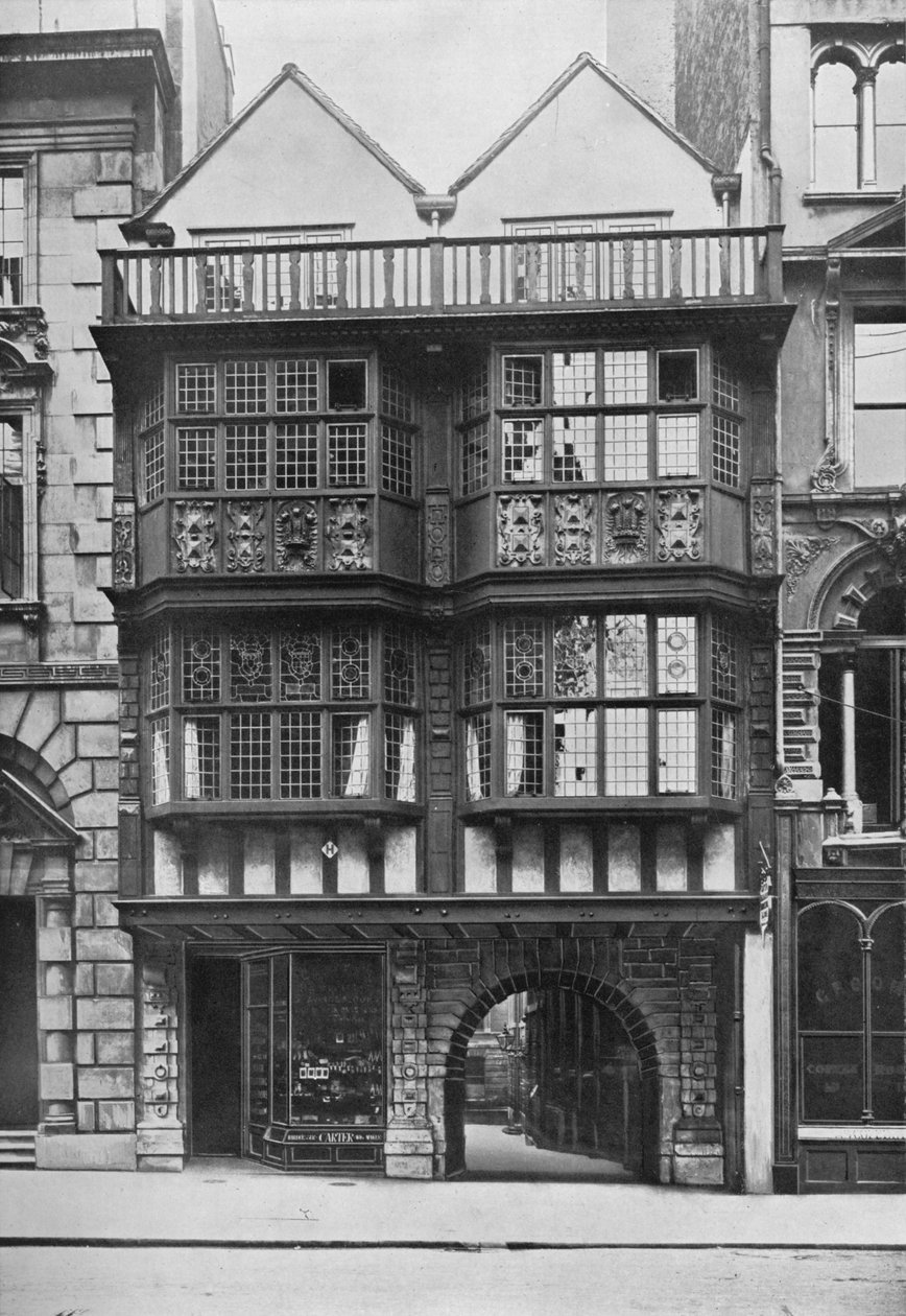 Inner Temple Gate House, City of London, ca. 1900-1911 von Unbekannt