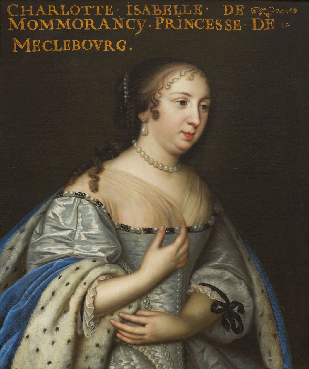 Isabelle Angélique de Montmorency 1627-1695, Herzogin von Mecklenburg-Schwerin, ca. 1665 von Unbekannt