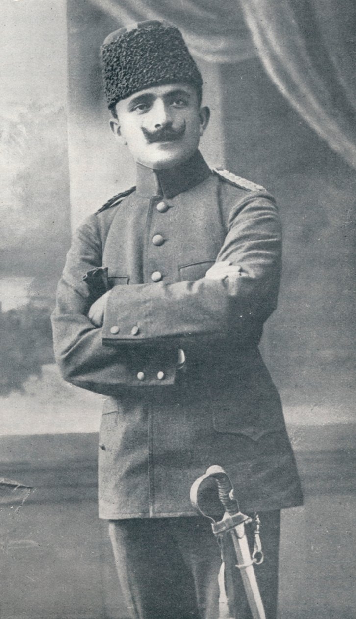 Ismail Enver Pascha Enver Pascha 1881-1922, osmanischer Offizier, ca. 1914 von Unbekannt