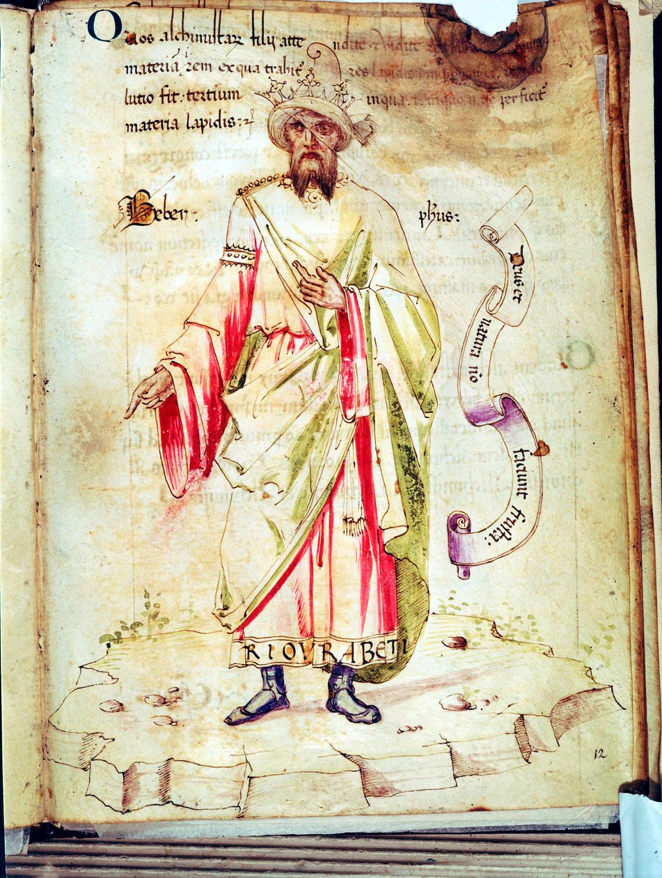 Jabir Ibn Hayyan, Abu Musa, arabischer Chemiker und Alchemist von Unbekannt