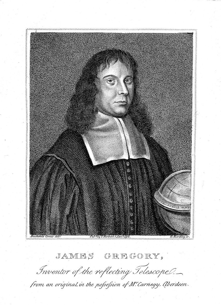 James Gregory, schottischer Mathematiker und Astronom des 17. Jahrhunderts von Unbekannt