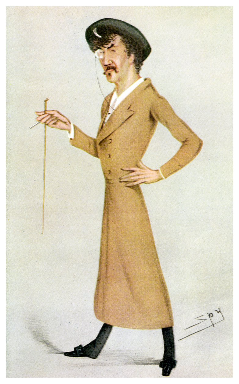 James McNeill Whistler, amerikanisch-britischer Künstler, 1878-1956 von Unbekannt