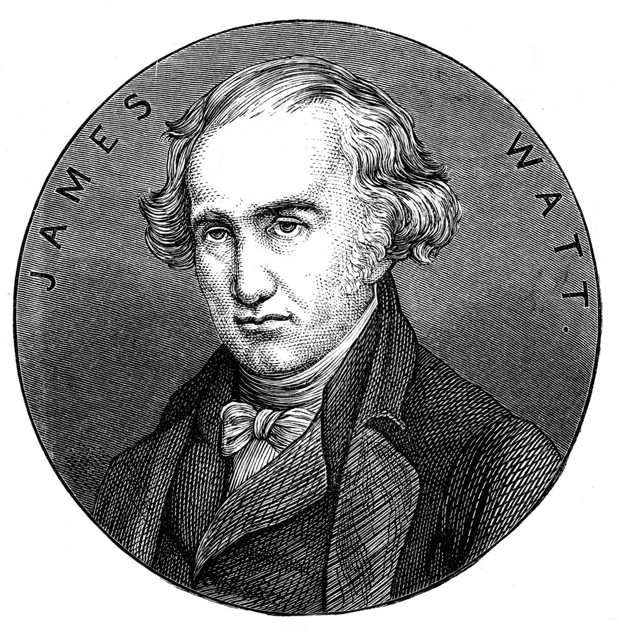 James Watt, schottischer Ingenieur und Erfinder, 1876 von Unbekannt