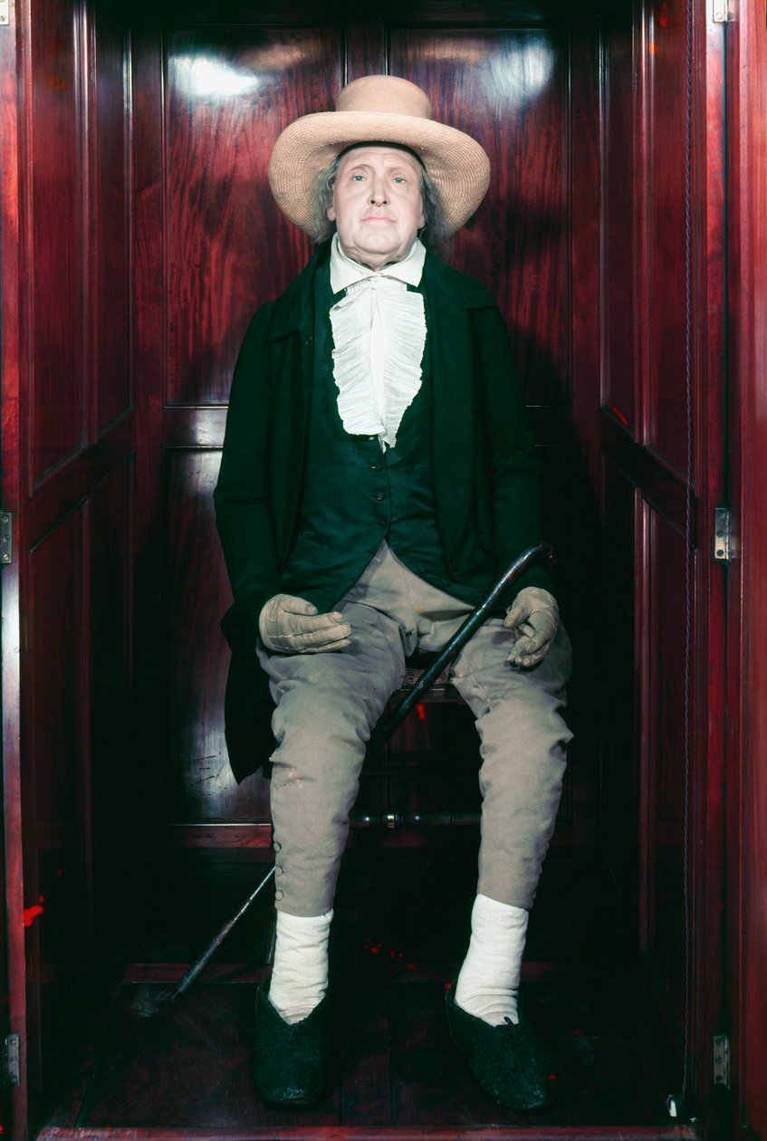 Jeremy Bentham, englischer Sozialreformer und Philosoph von Unbekannt