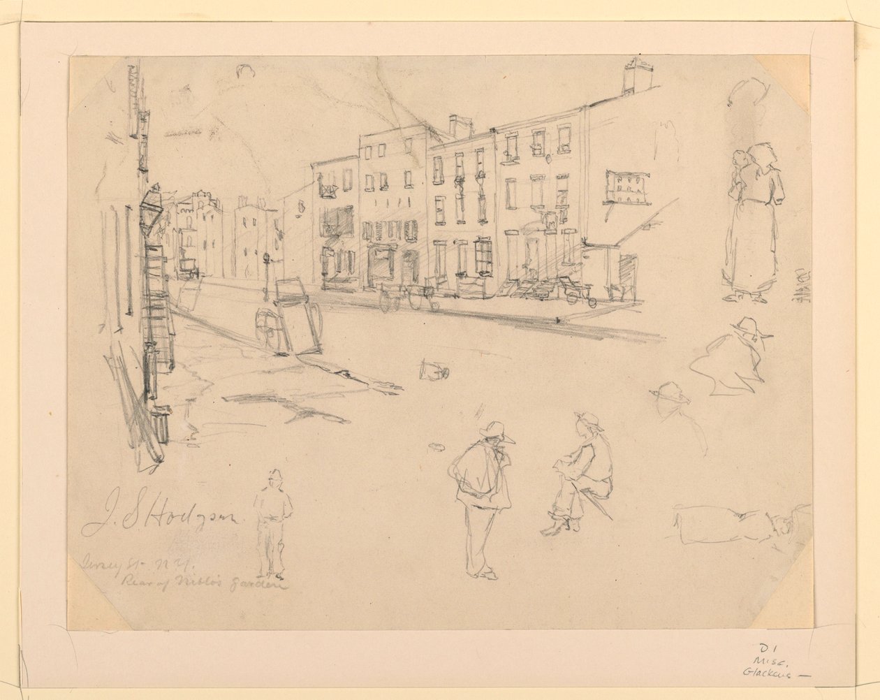 Jersey Street, New York von Unbekannt