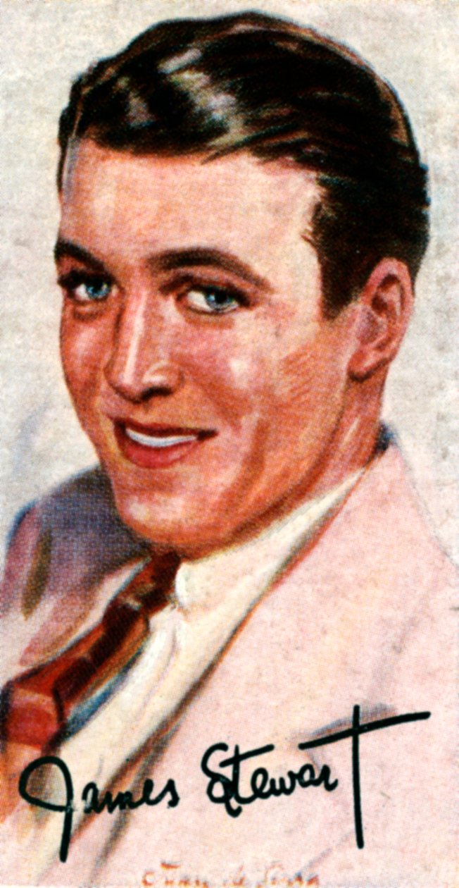 Jimmy Stewart, 1908-1997, Oscar-prämierter amerikanischer Film- und Bühnenschauspieler von Unbekannt