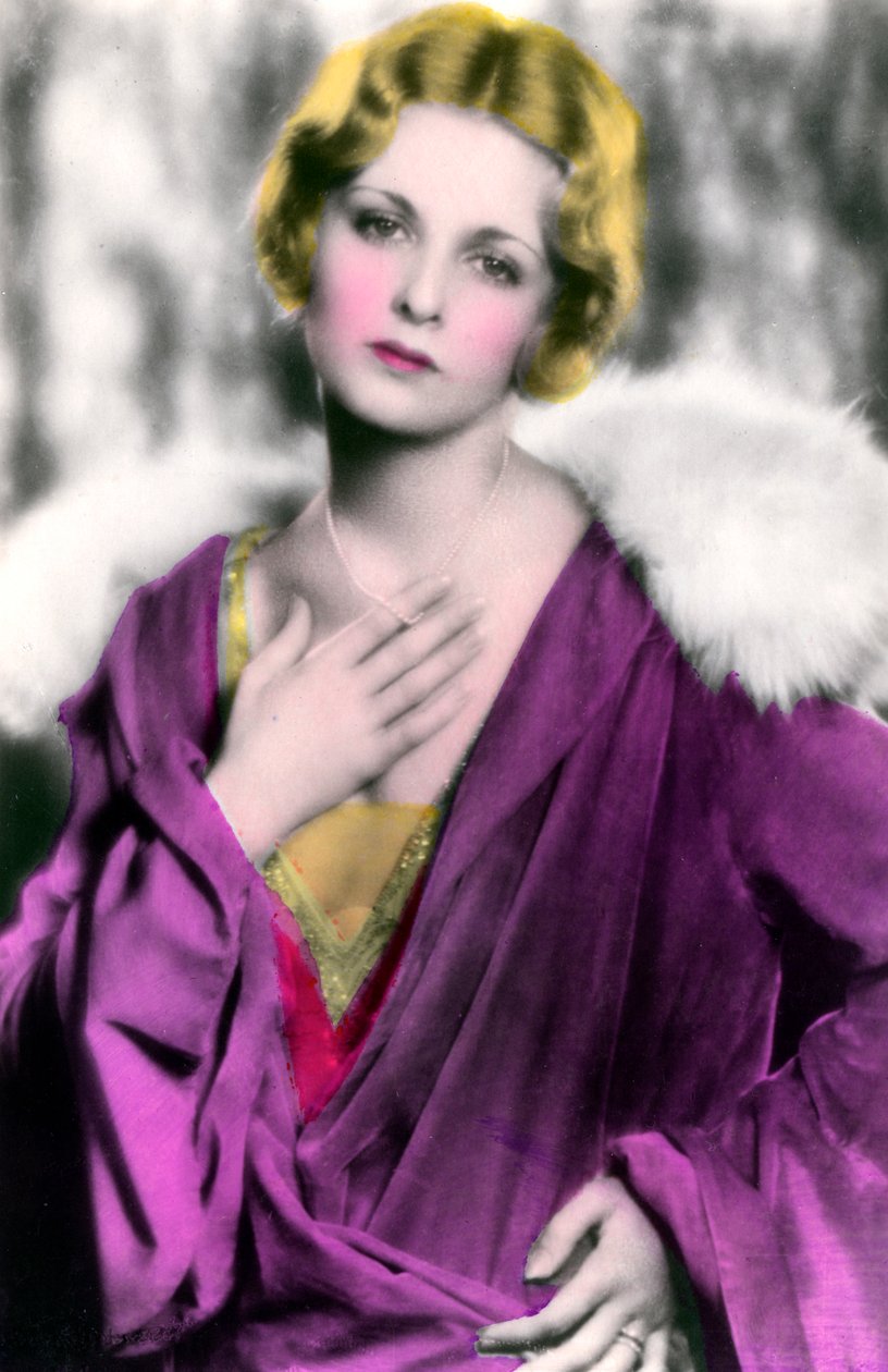 Joan Bennett 1910-1990, amerikanische Schauspielerin, 20. Jahrhundert von Unbekannt