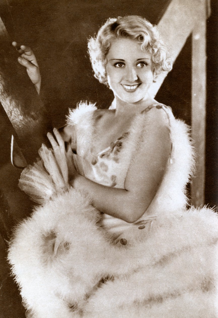 Joan Blondell, amerikanische Schauspielerin, 1933 von Unbekannt