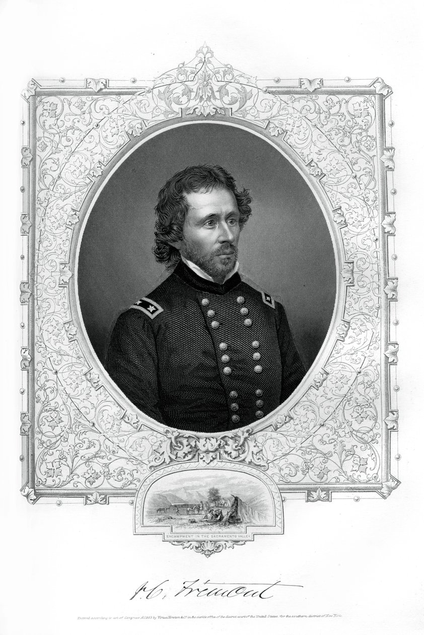 John C. Fremont, amerikanischer Soldat, Entdecker und Präsidentschaftskandidat, 1862-1867 von Unbekannt