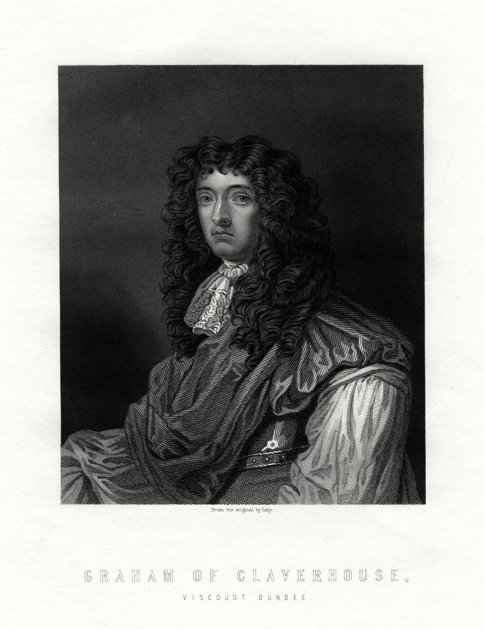 John Graham von Claverhouse, 1. Viscount Dundee ca. 1648-1689, 19. Jahrhundert von Unbekannt