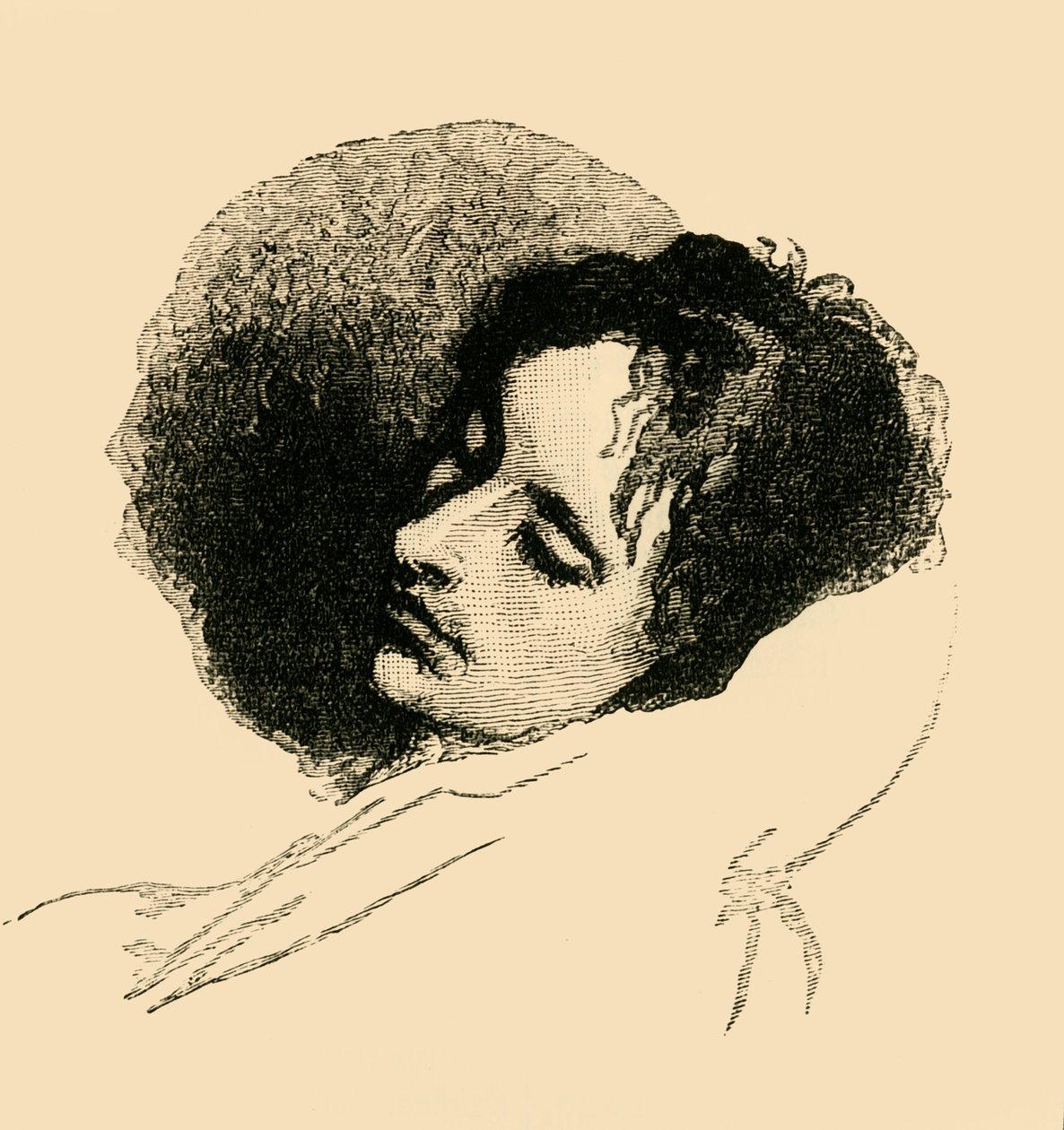 John Keats, 1821, ca. 1876 von Unbekannt