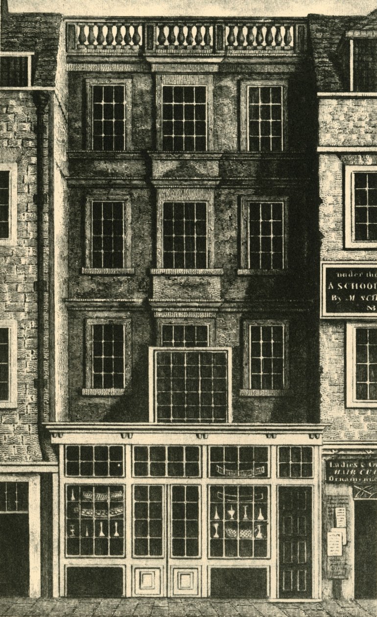 Jonathan Wilds Haus, 1813, 1925 von Unbekannt