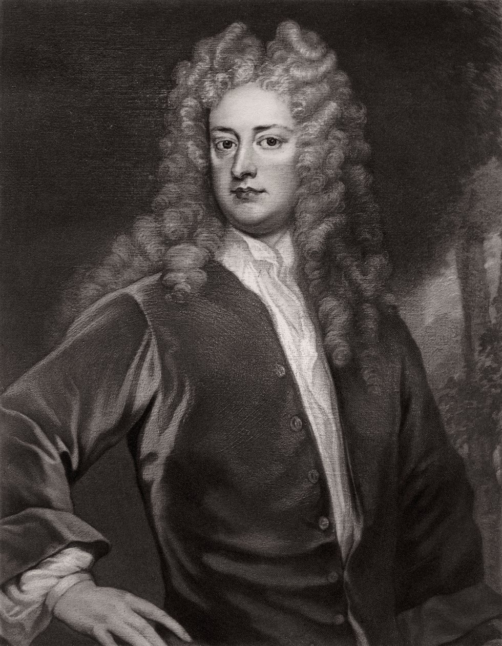 Joseph Addison, englischer Politiker und Schriftsteller, um 1703-1712, 1906 von Unbekannt