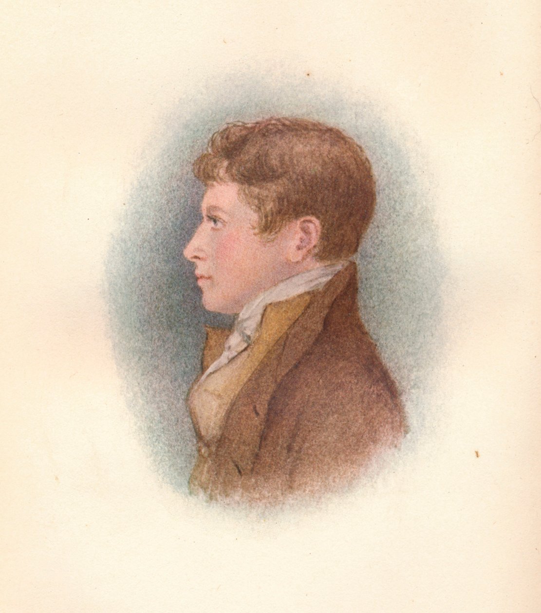 Joseph Gurney, geb. 1796, im Alter von 20 Jahren, um 1816 von Unbekannt