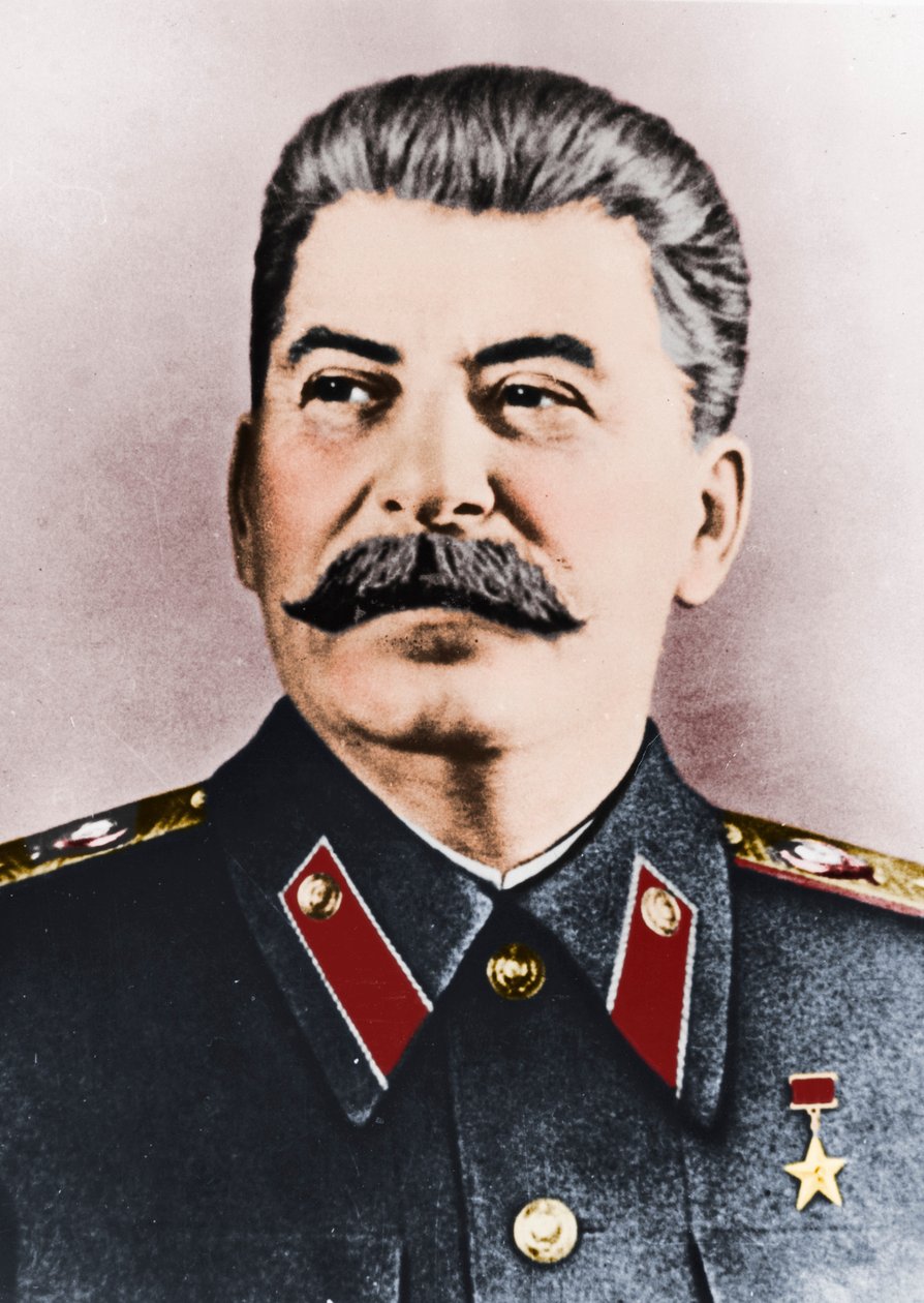 Joseph Stalin 1879-1953, sowjetischer Führer, um 1940er Jahre von Unbekannt