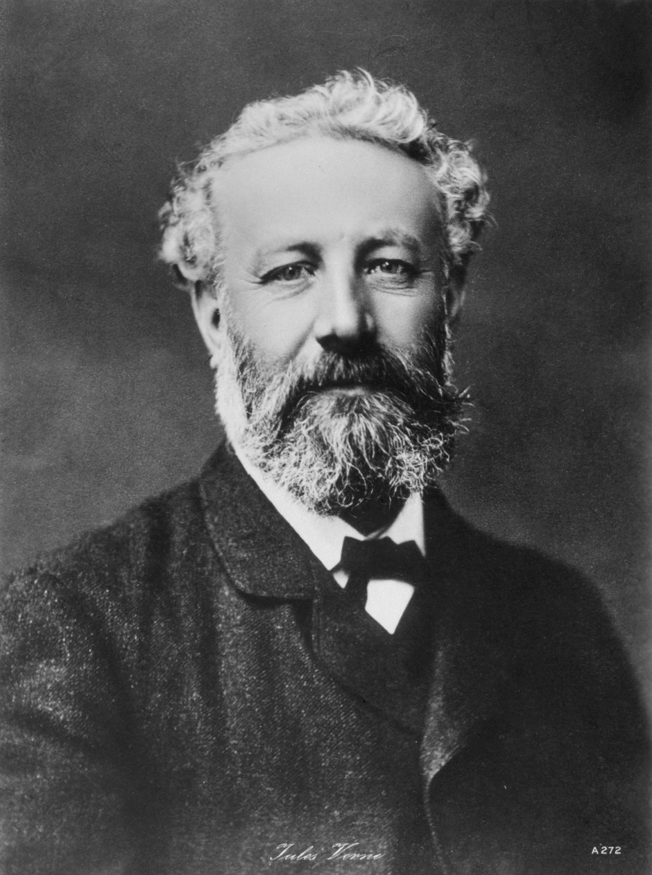 Jules Verne, französischer Abenteuer- und Science-Fiction-Autor, späte 19. Jahrhundert von Unbekannt