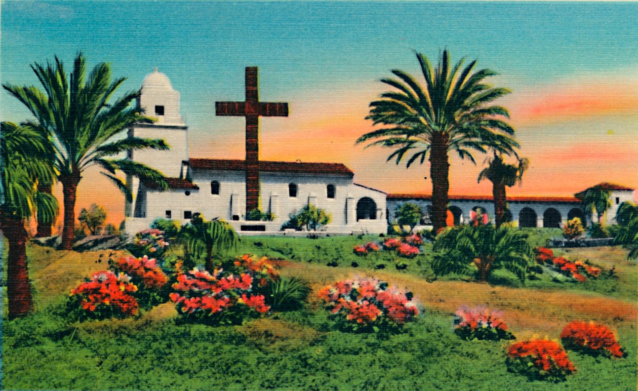 Junipero Serra Museum, Altstadt. San Diego, Kalifornien, ca. 1941 von Unbekannt