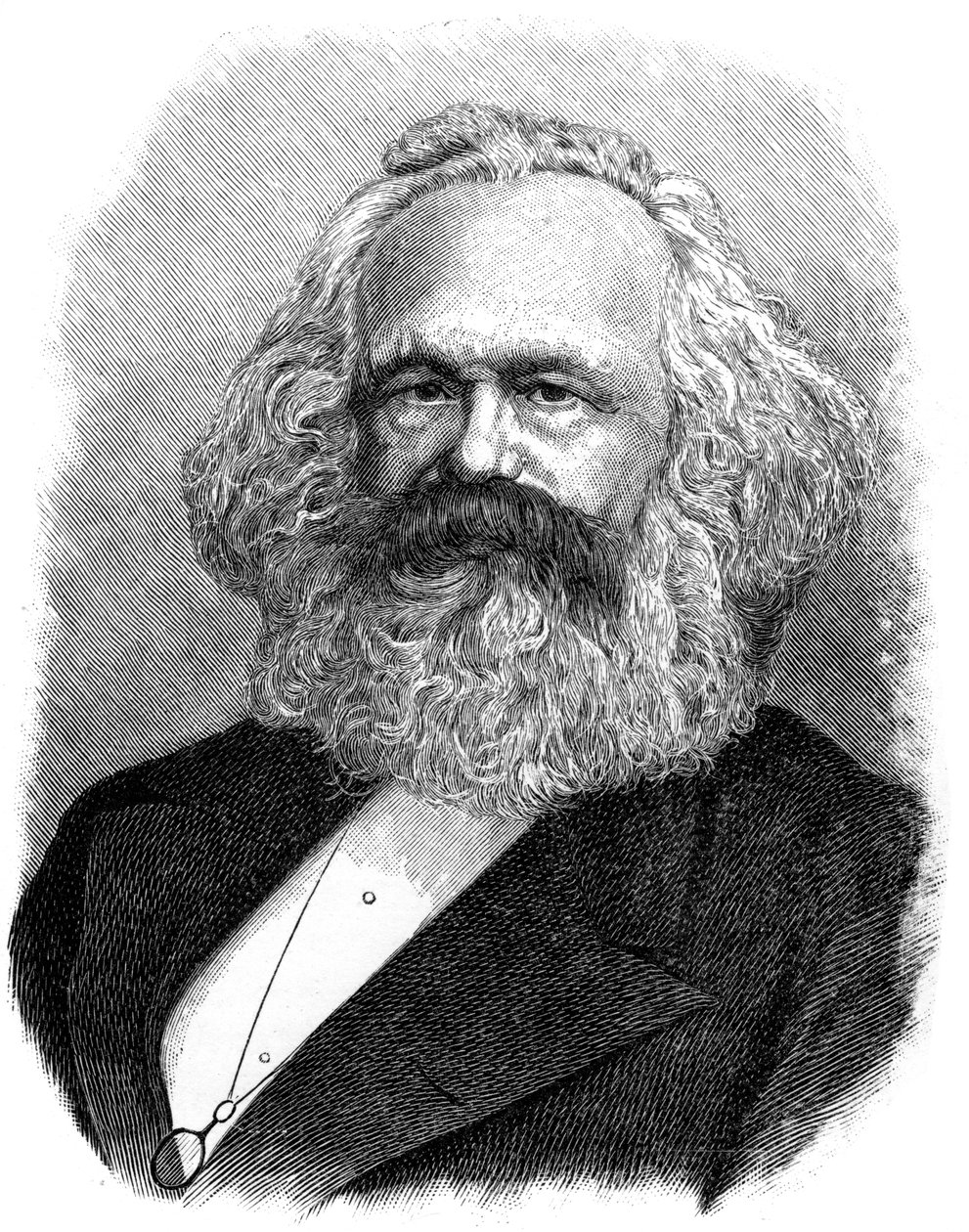 Karl Heinrich Marx, deutscher Philosoph, Volkswirt und Revolutionär, 1903 von Unbekannt